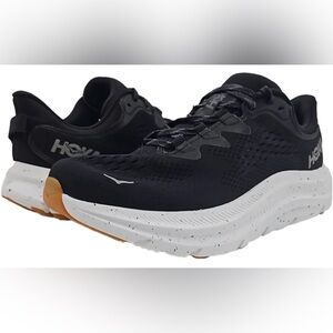 Hoka Kawana 2 Black and White Size 10 (Fabric Tear inside shoes)